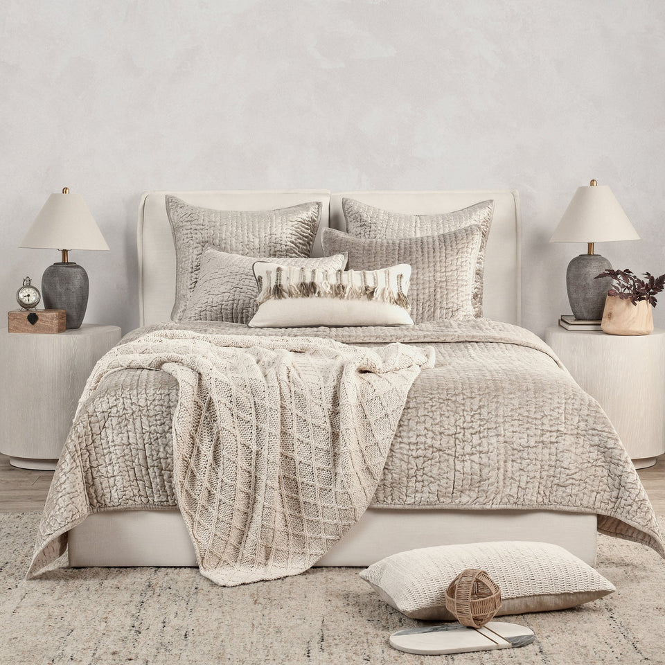Bari Velvet Quilt Collection