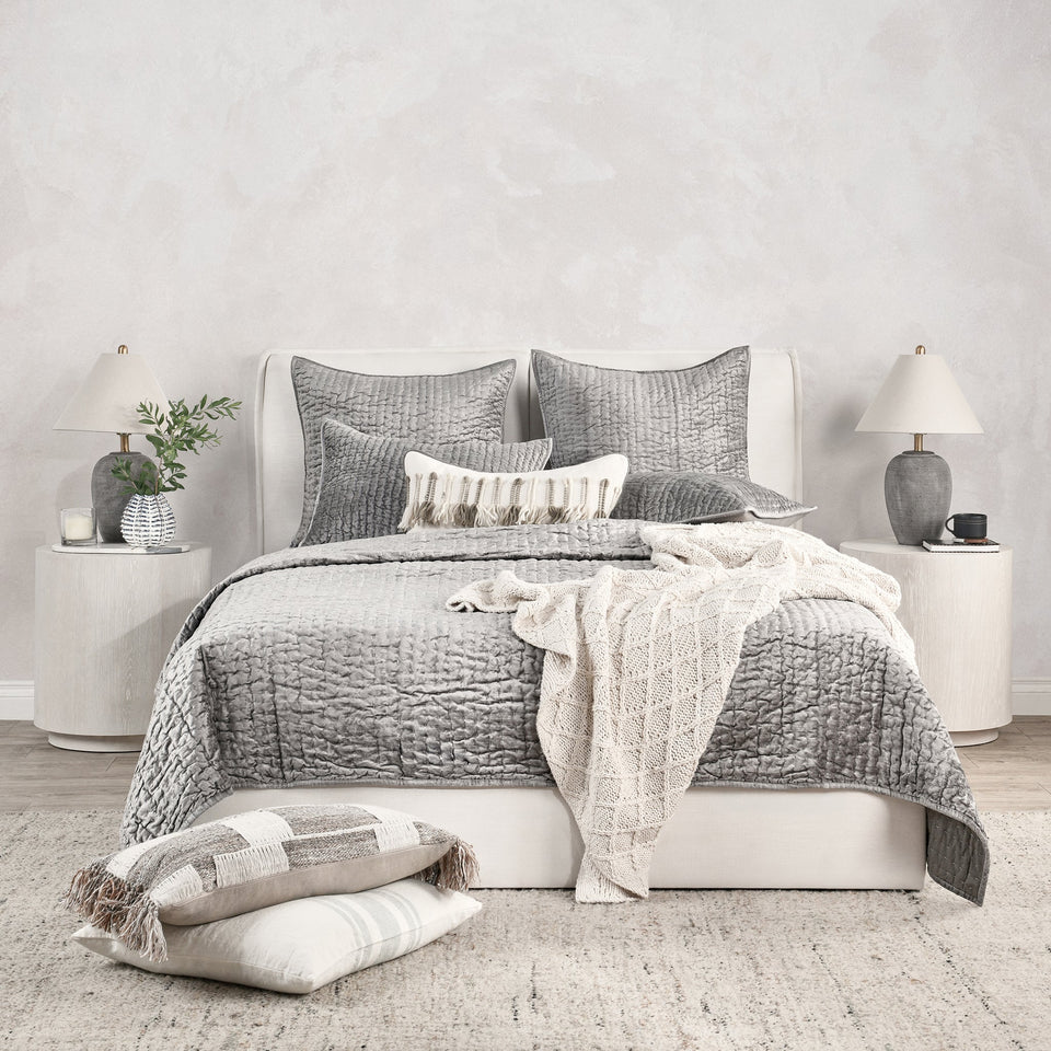 Bari Velvet Quilt Collection