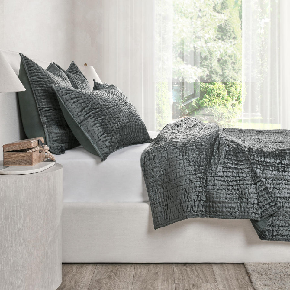 Bari Velvet Quilt Collection
