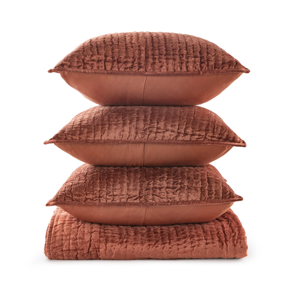 Bari Velvet Quilt Collection