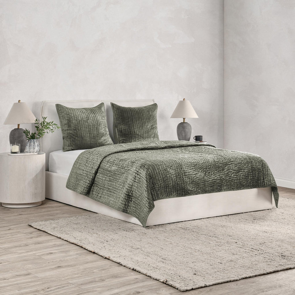 Bari Velvet Quilt Collection