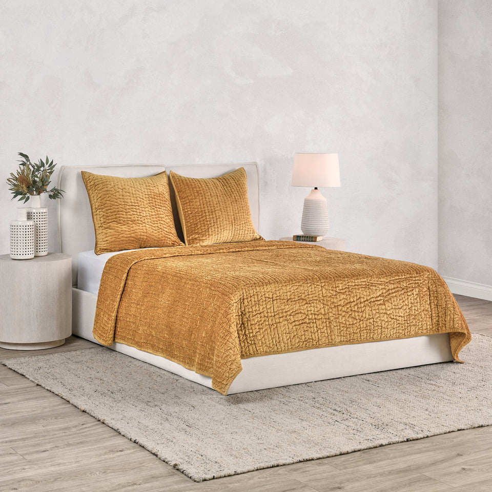 Bari Velvet Quilt Collection