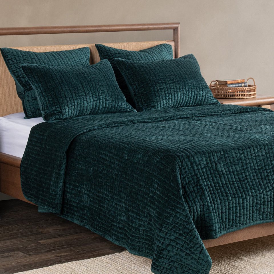 Bari Velvet Quilt Collection