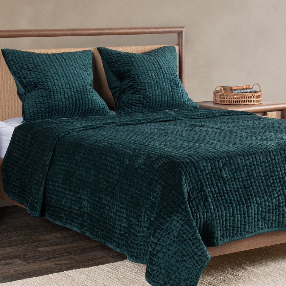 Bari Velvet Quilt Collection