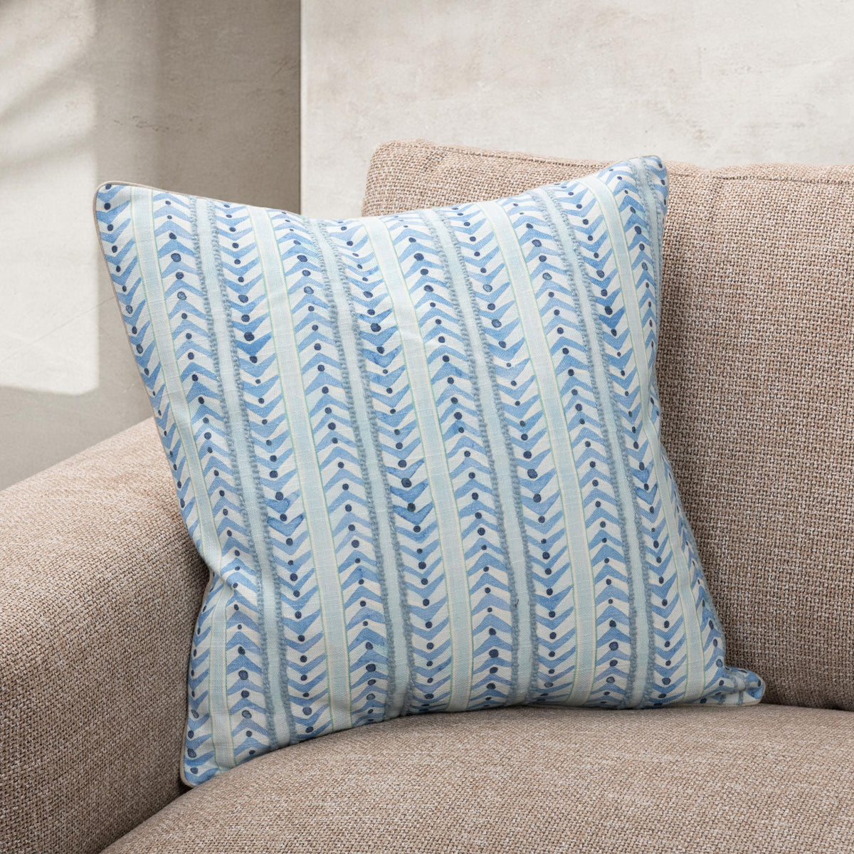 Seaglass Stripe Pillow