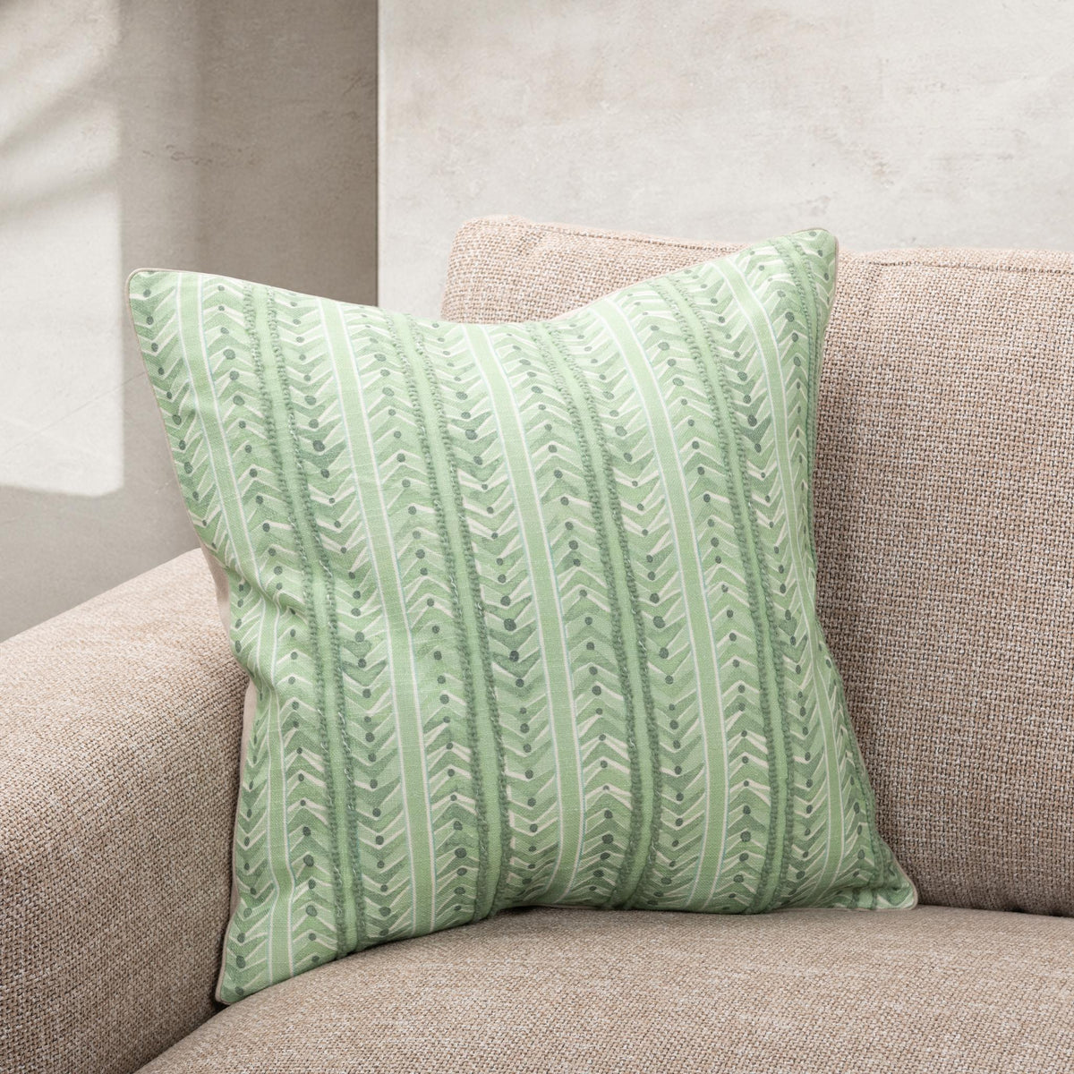 Seaglass Stripe Pillow