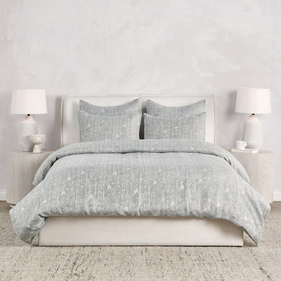 French Herringbone Duvet Collection