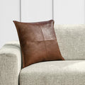 SLD Leather Pillow