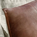 SLD Leather Pillow