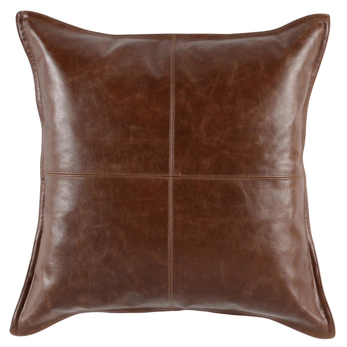 SLD Leather Pillow