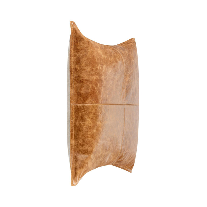 SLD Leather Pillow