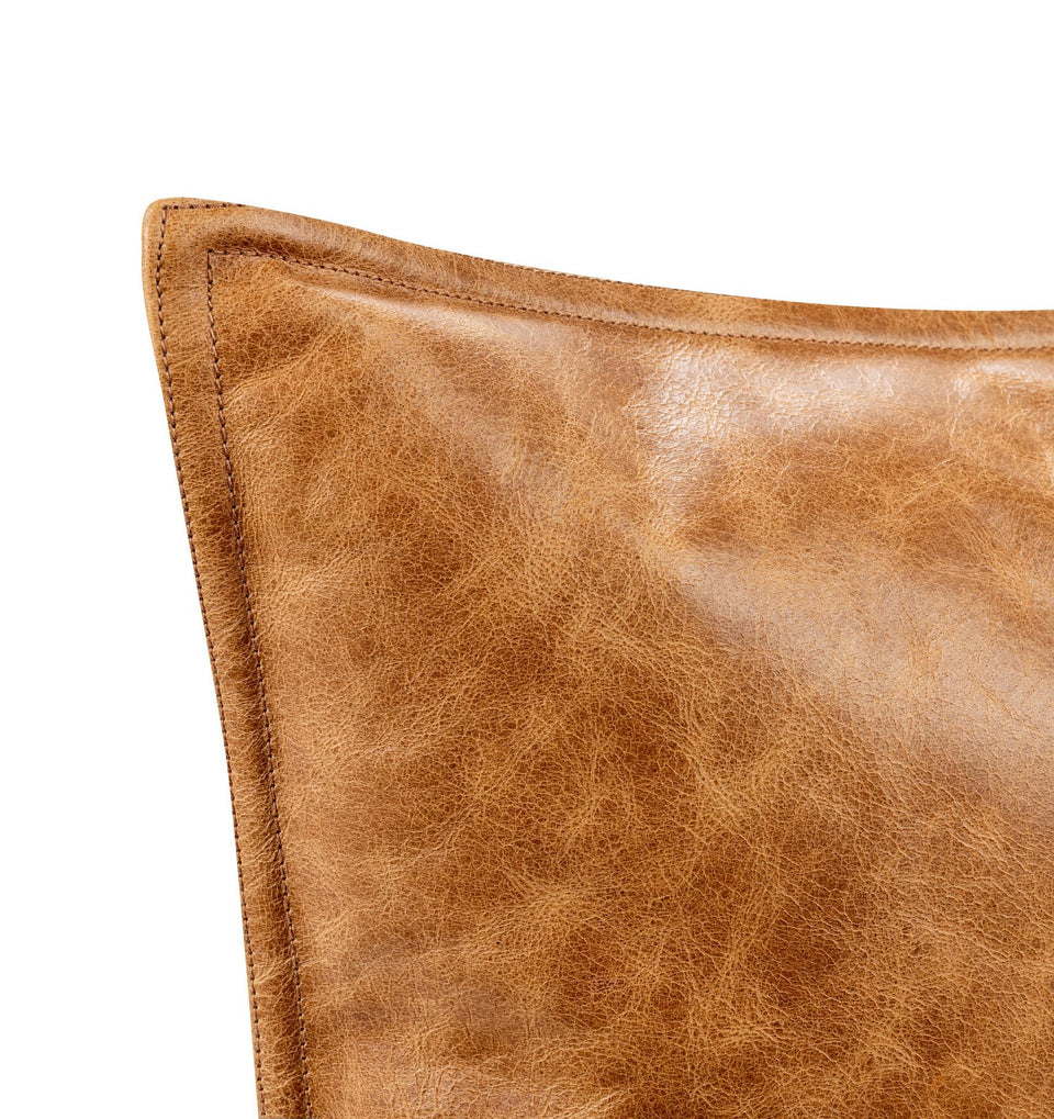 SLD Leather Pillow