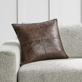 SLD Leather Pillow
