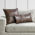 SLD Leather Pillow