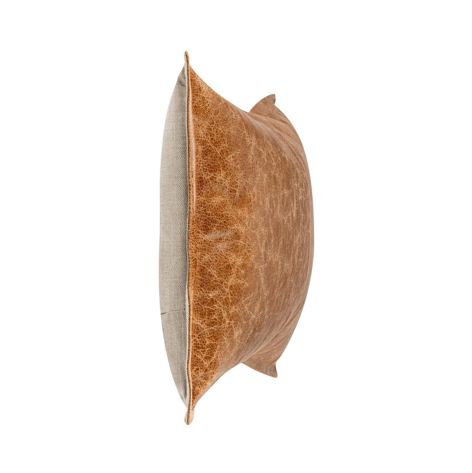 SLD Leather Pillow
