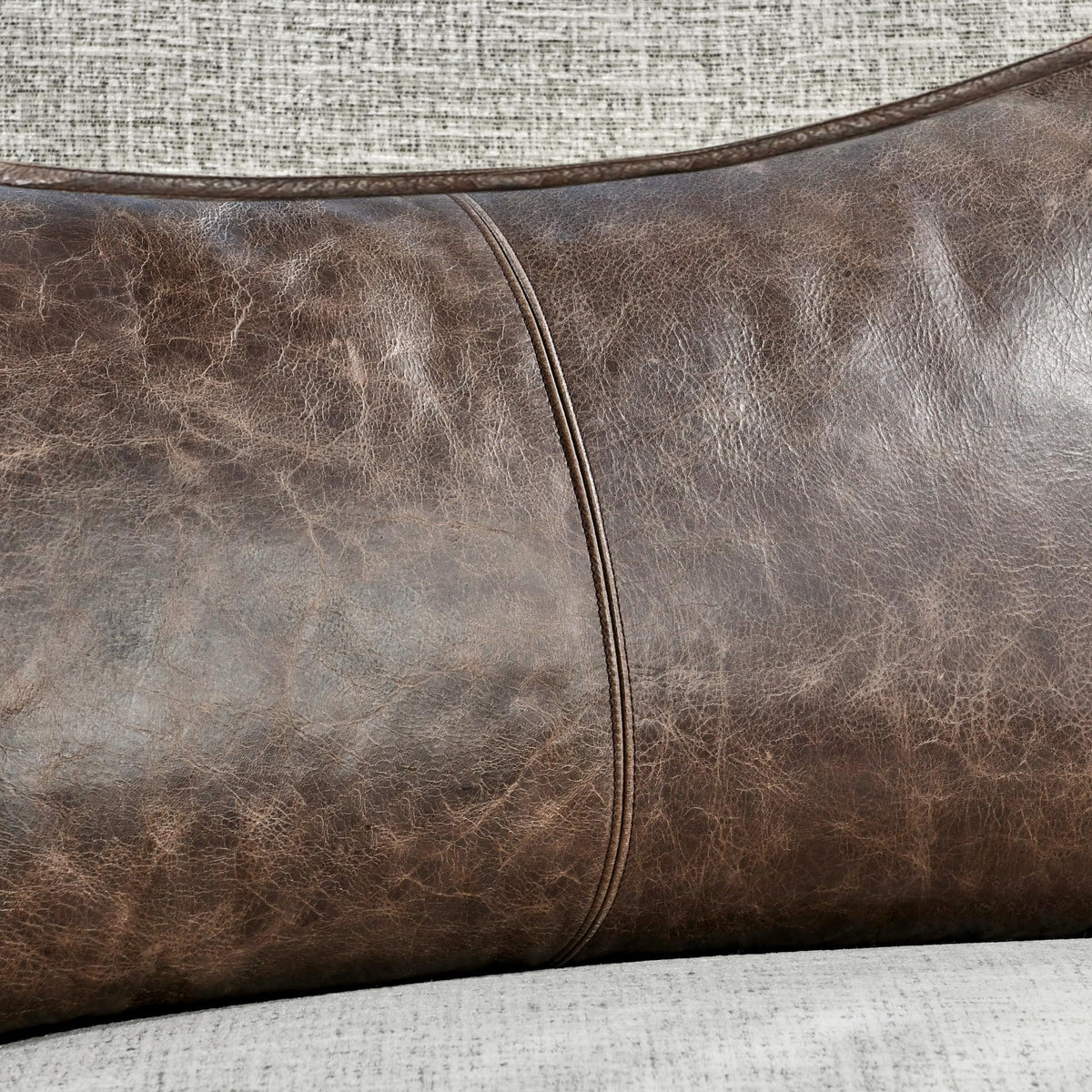 SLD Leather Pillow