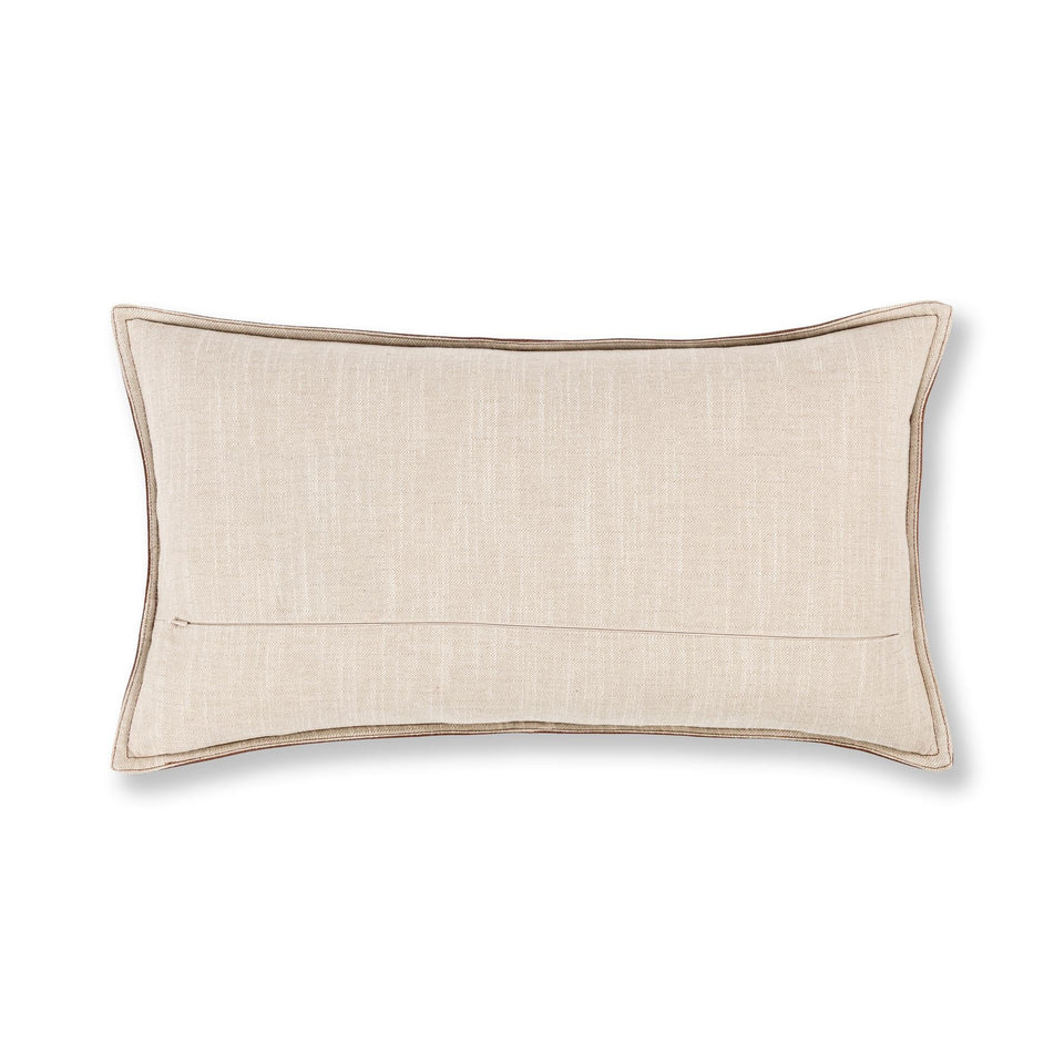 SLD Leather Pillow