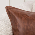 SLD Leather Pillow