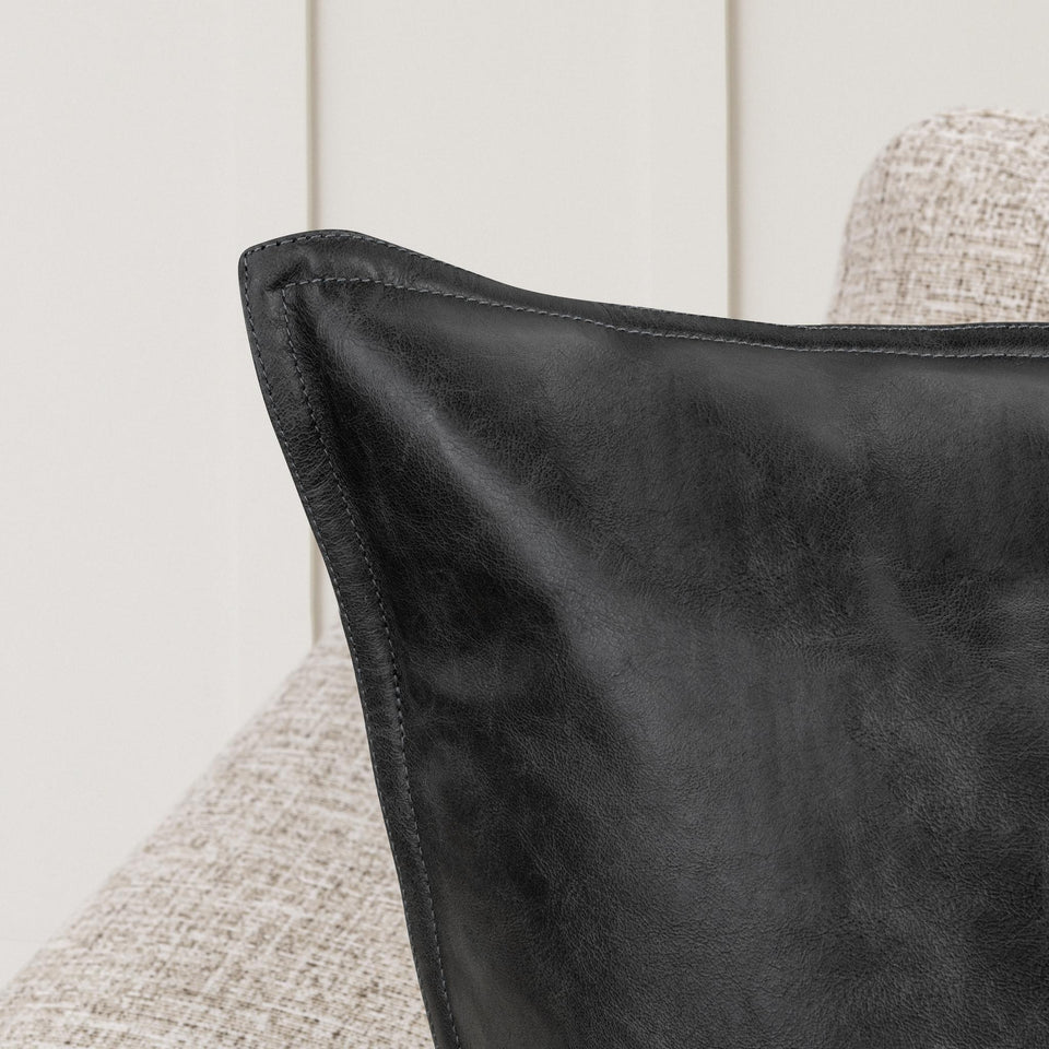 SLD Leather Pillow