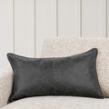 SLD Leather Pillow