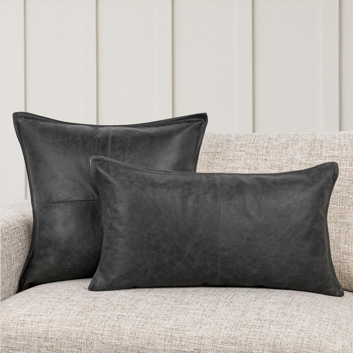 SLD Leather Pillow