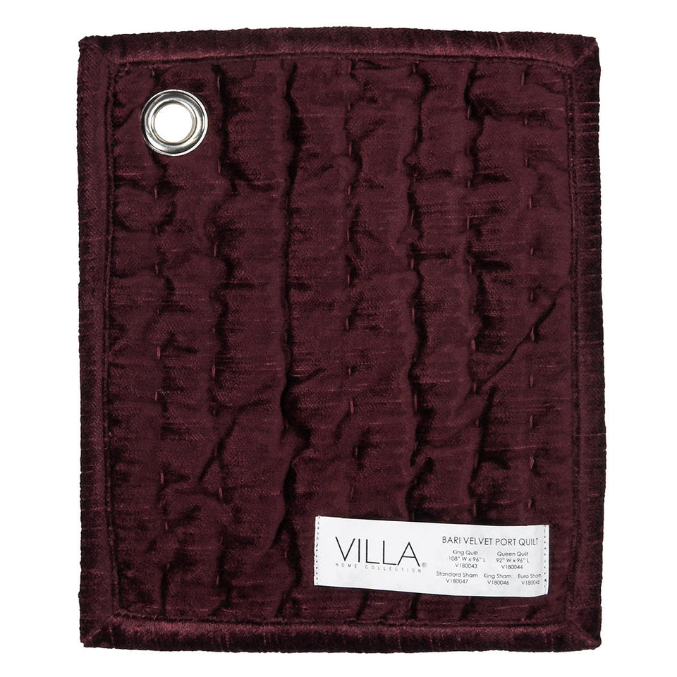 Bari Velvet Quilt Collection