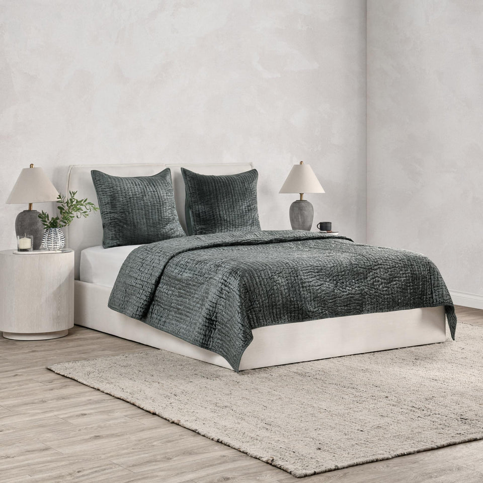 Bari Velvet Quilt Collection