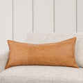 SLD Leather Pillow