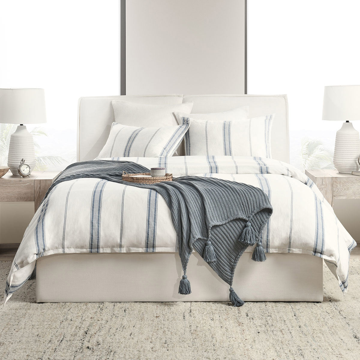 Jayson Linen Cashmere Duvet Collection
