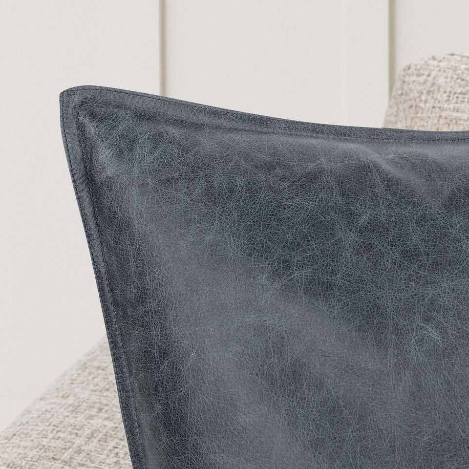 SLD Leather Pillow