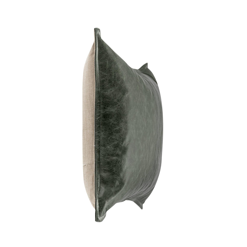 SLD Leather Pillow