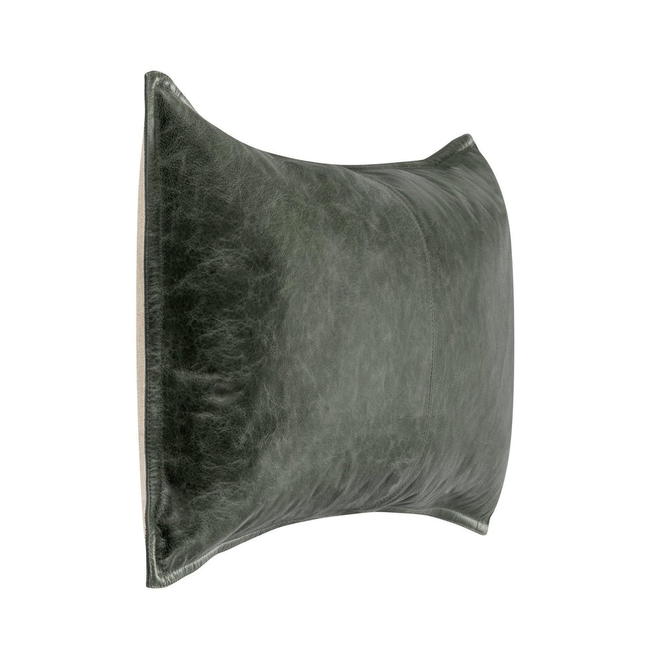 SLD Leather Pillow