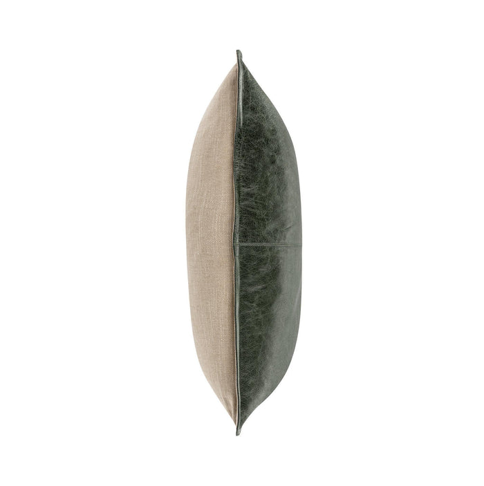 SLD Leather Pillow