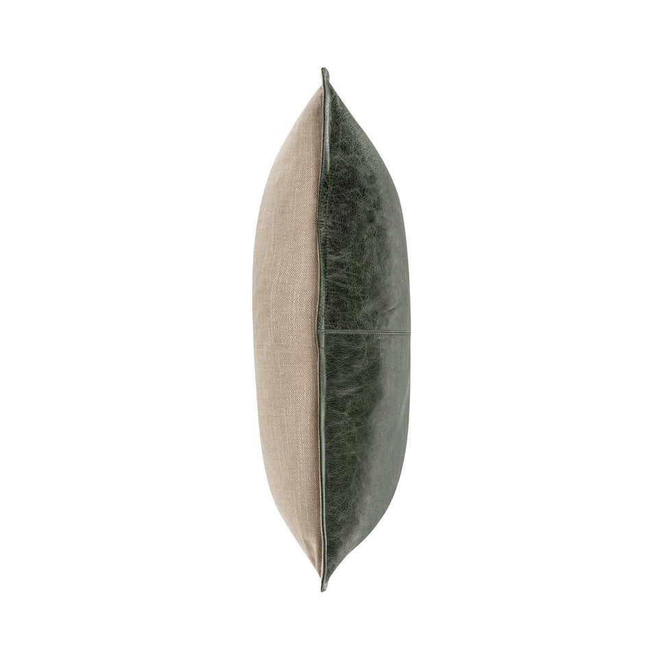 SLD Leather Pillow