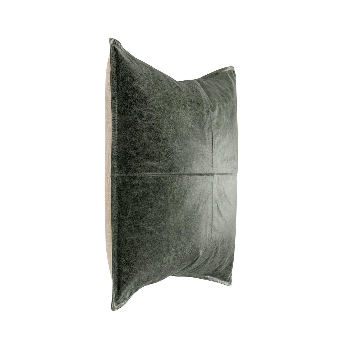 SLD Leather Pillow