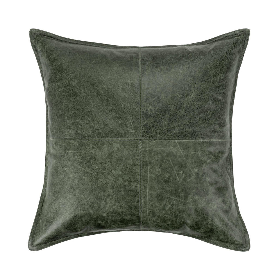 SLD Leather Pillow