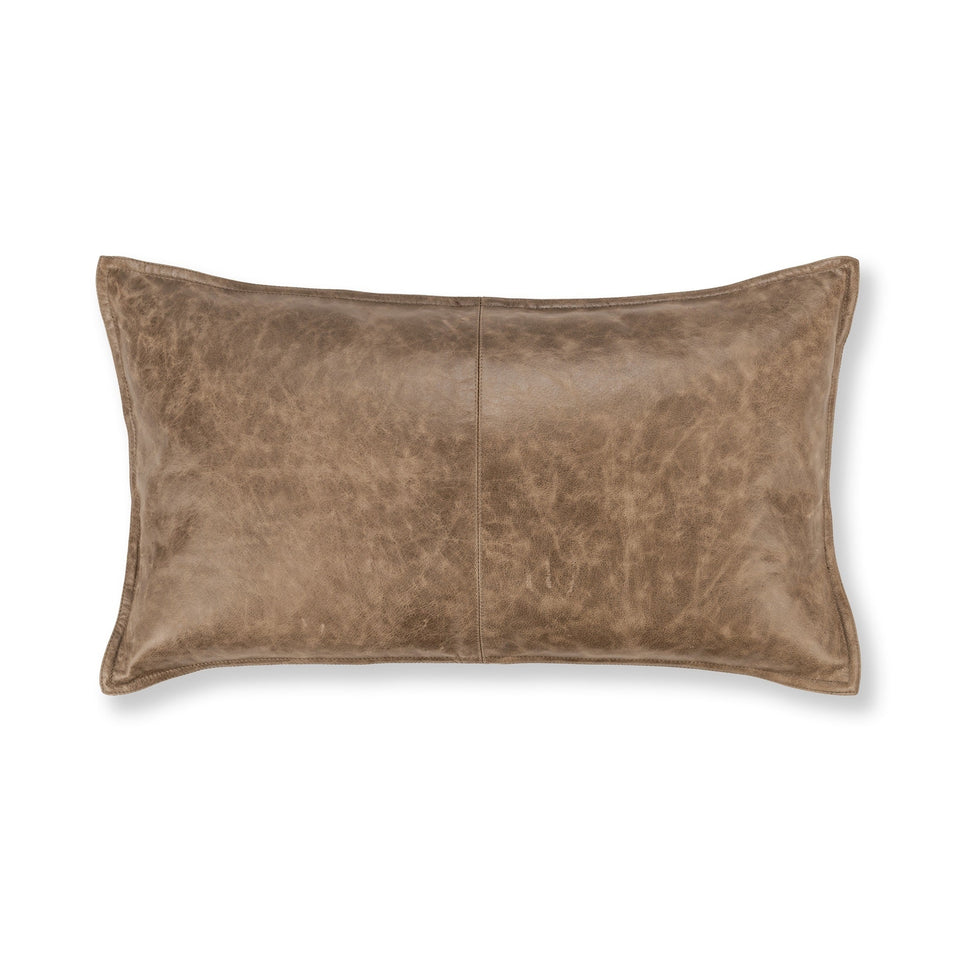 SLD Leather Pillow