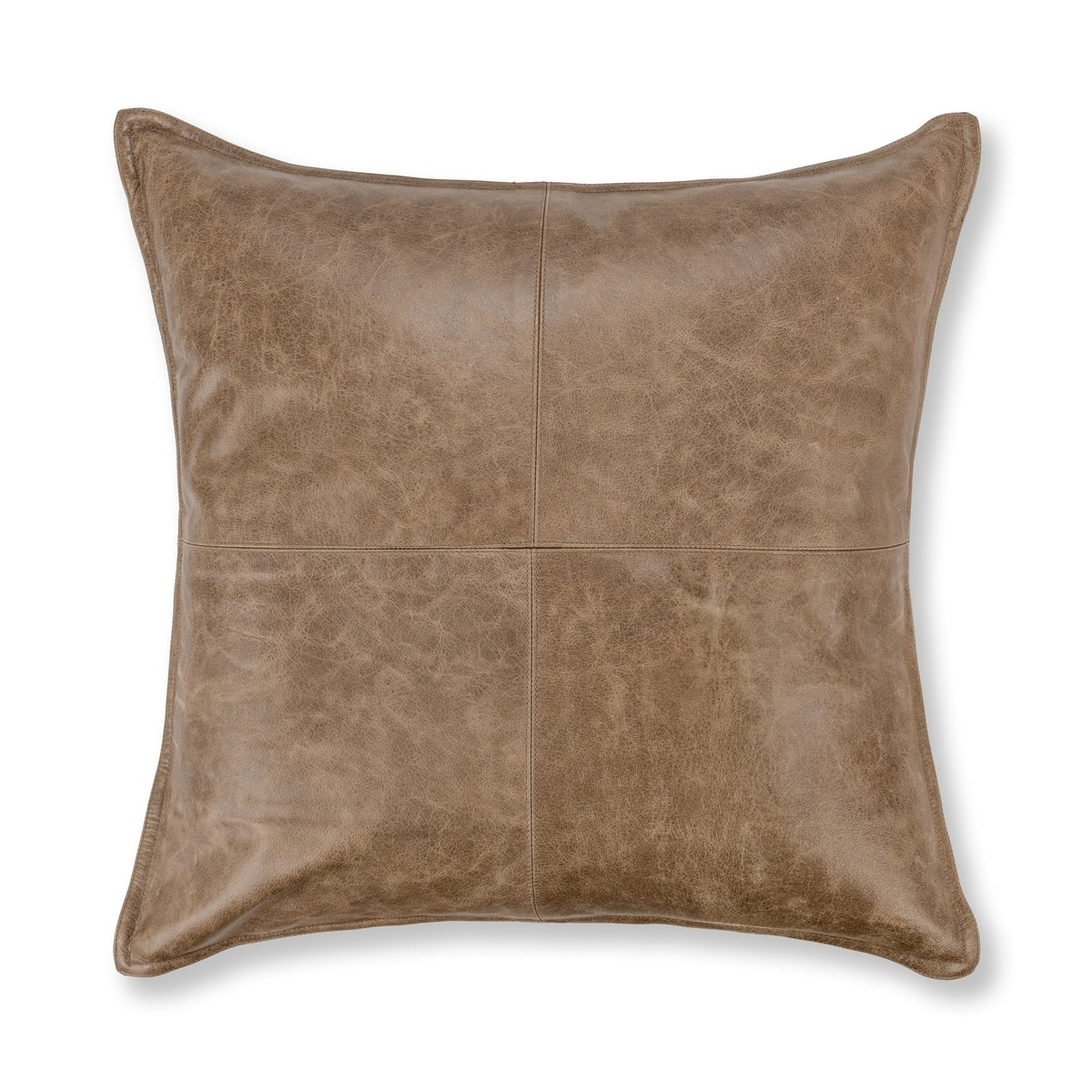 SLD Leather Pillow
