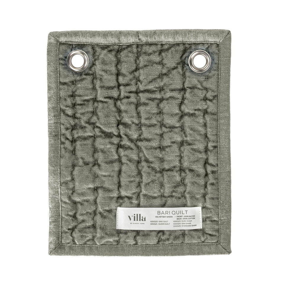Bari Velvet Quilt Collection