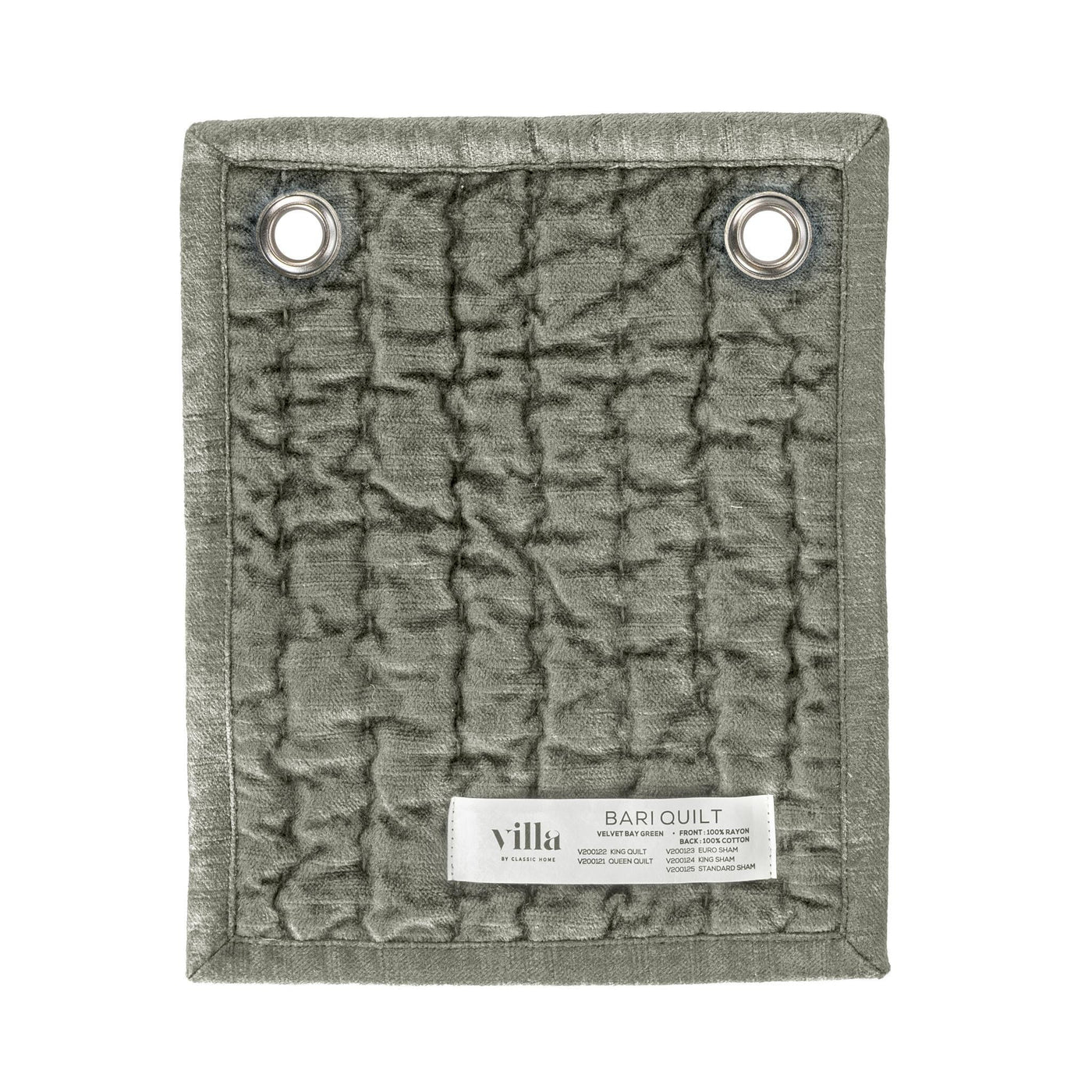 Bari Velvet Quilt Collection