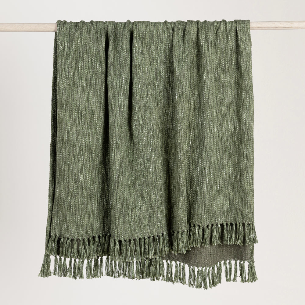 TC Sharma Throw 50x70 - Cedar Green