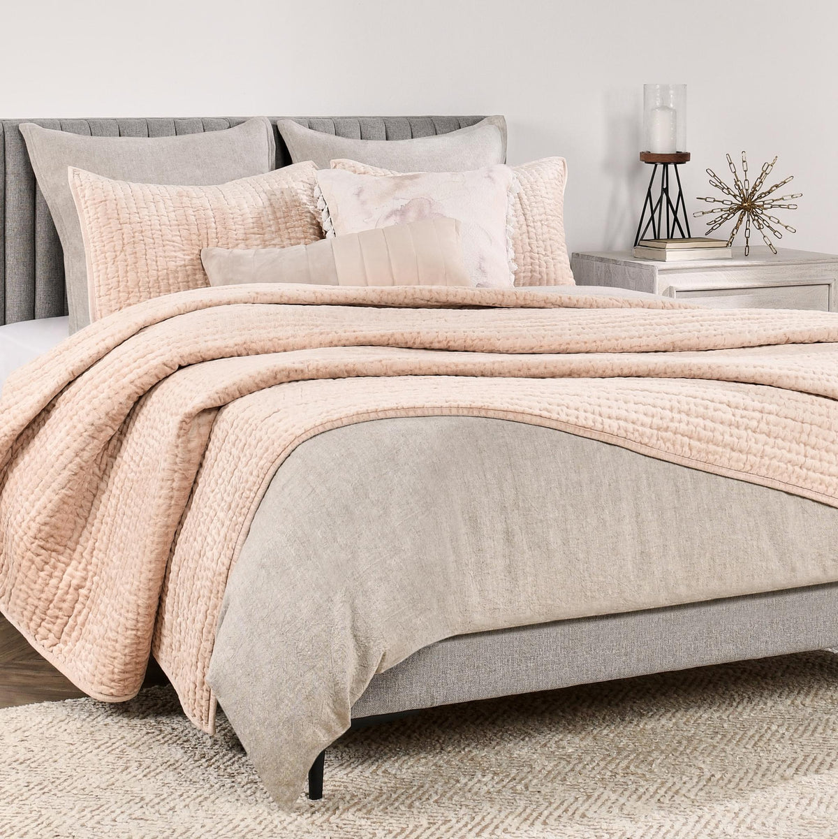 Bari Velvet Quilt Collection