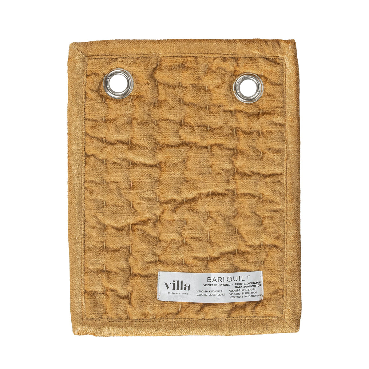 Bari Velvet Quilt Collection