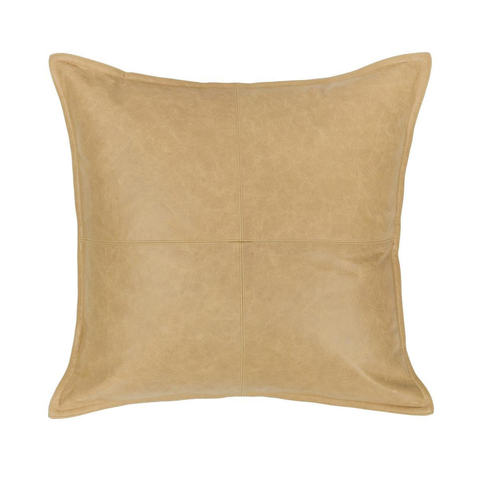 SLD Leather Pillow