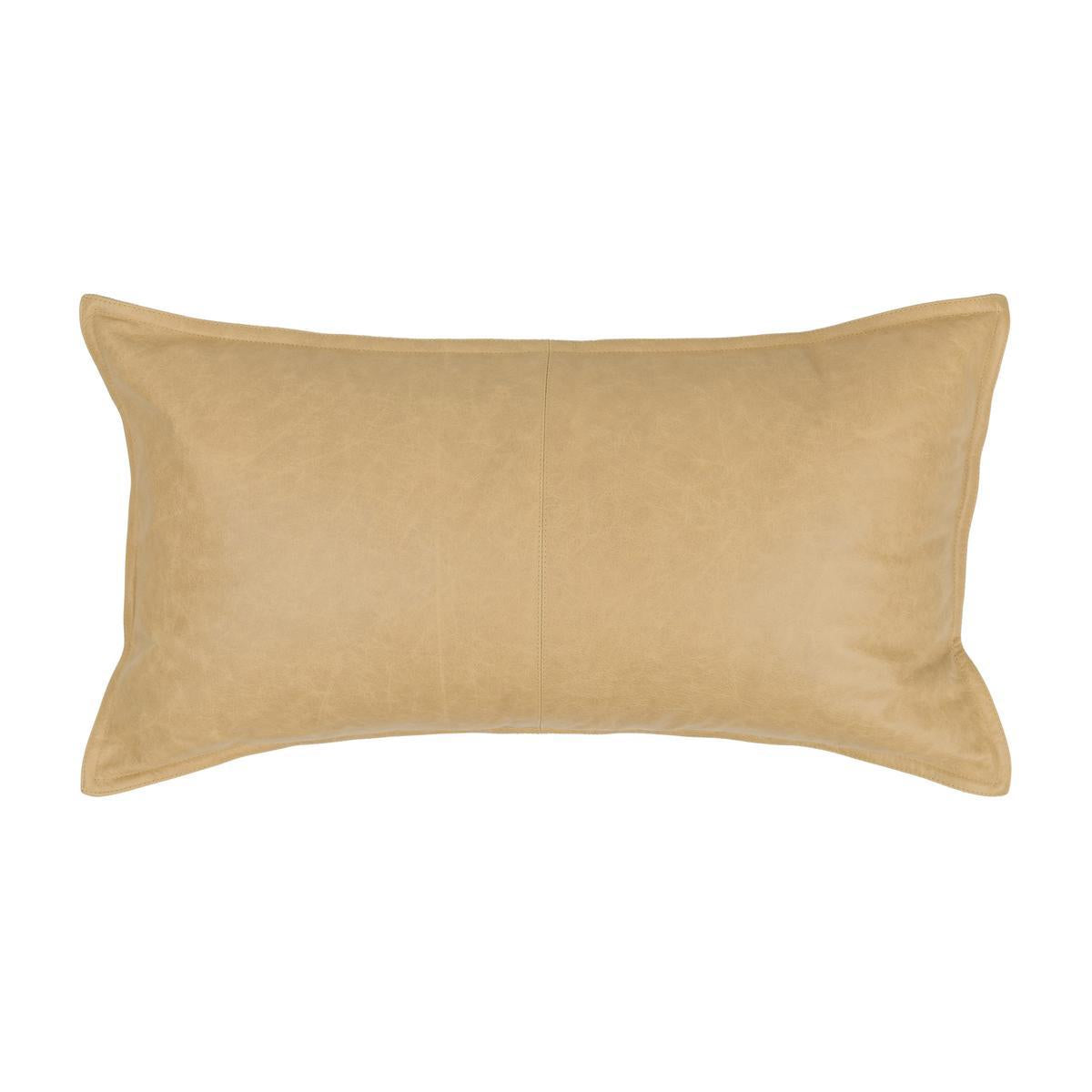 SLD Leather Pillow