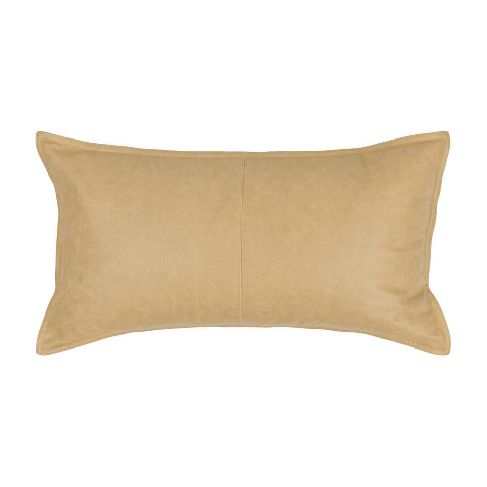 SLD Leather Pillow
