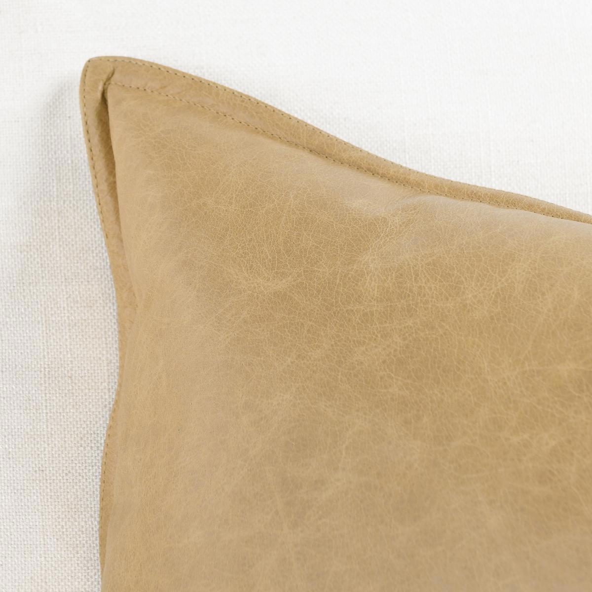 SLD Leather Pillow