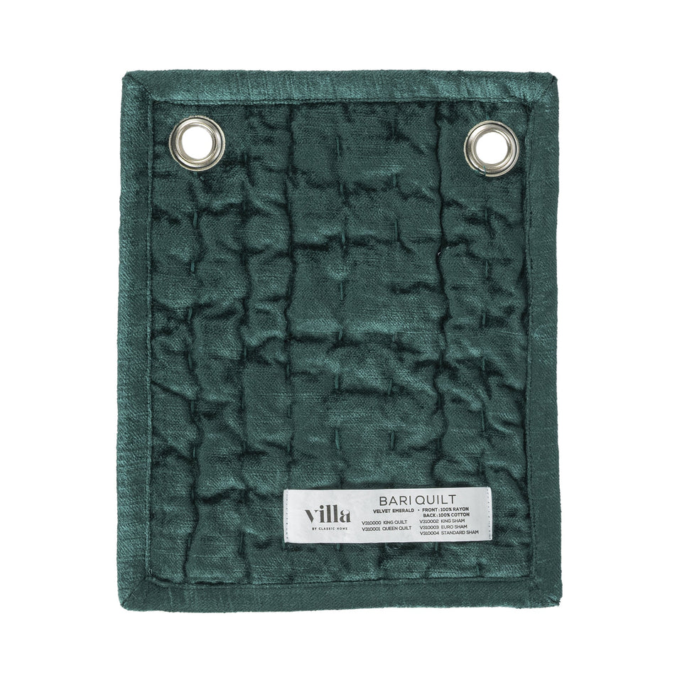 Bari Velvet Quilt Collection