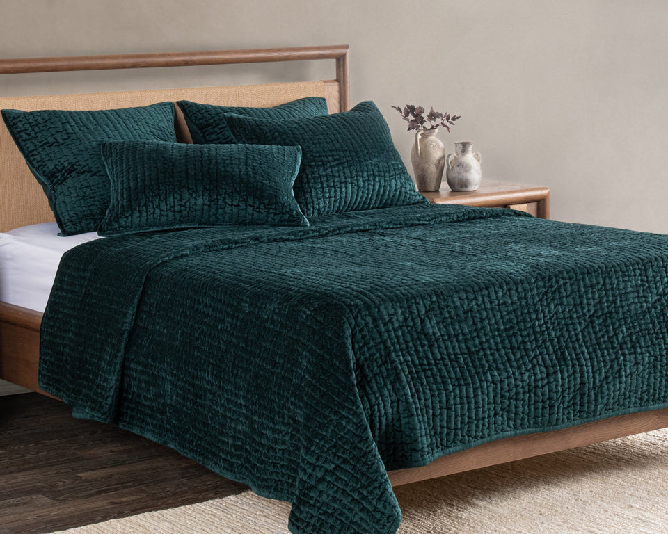 Bari Velvet Quilt Collection