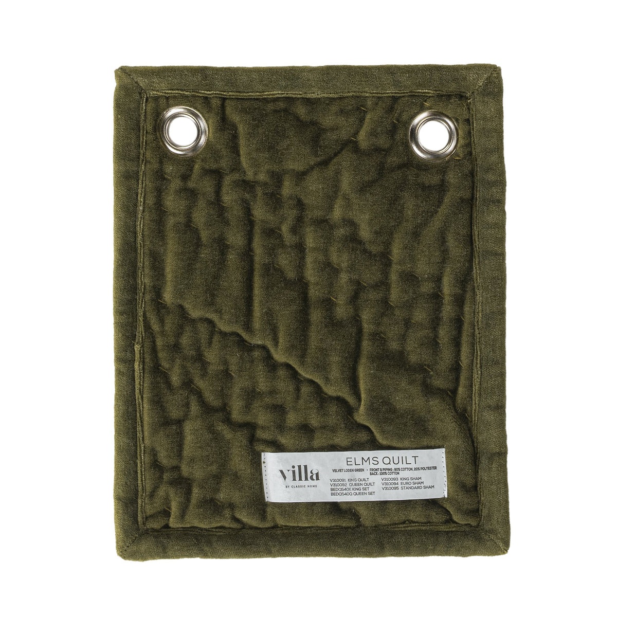 Elms Velvet Quilt Collection